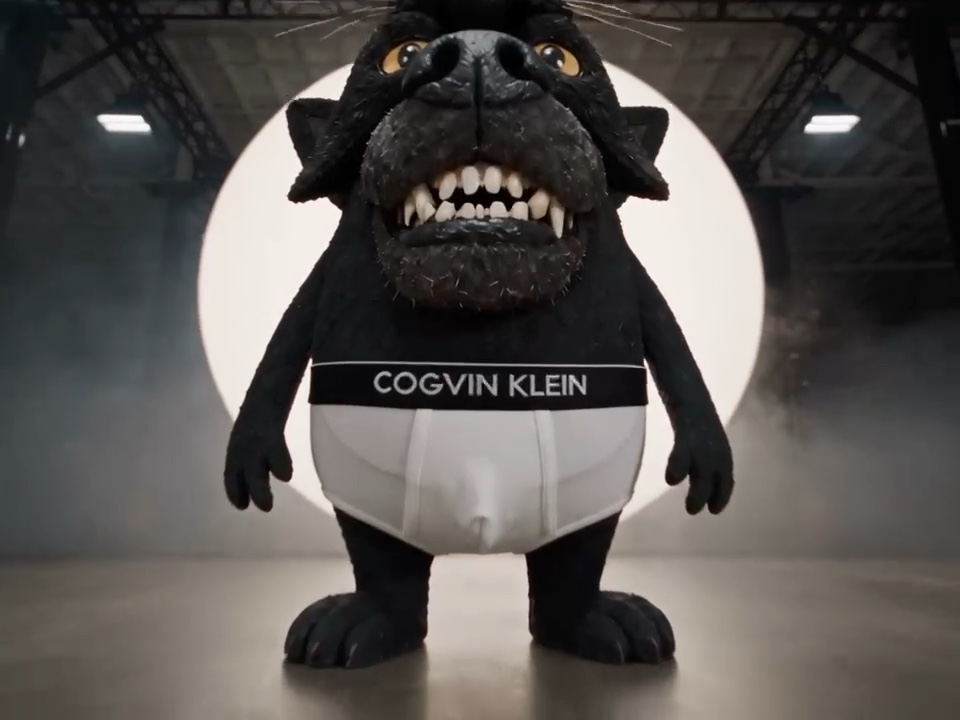 Frame from Cogvin Klein